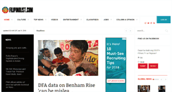 Desktop Screenshot of filipinolist.com